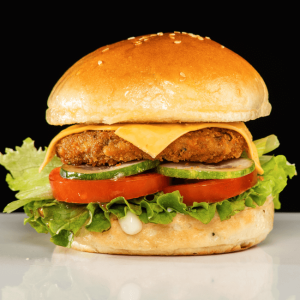 Grilled Chicken Burger Combo - Any Time Burger