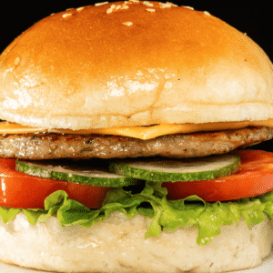 Tikka Chicken Burger Combo - Any Time Burger
