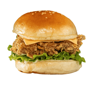 Crispy Chicken Burger - Any Time Burger