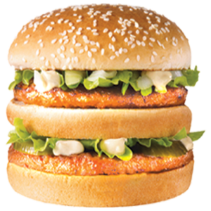 Double Grilled Chicken Burger - Any Time Burger