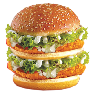Double Paneer Burger - Any Time Burger