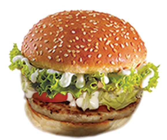 Grilled Chicken Burger - Any Time Burger